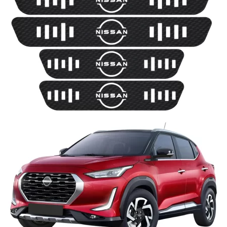 Proteccion De Estribos Fibra De Carbono Nissan Genericos 4