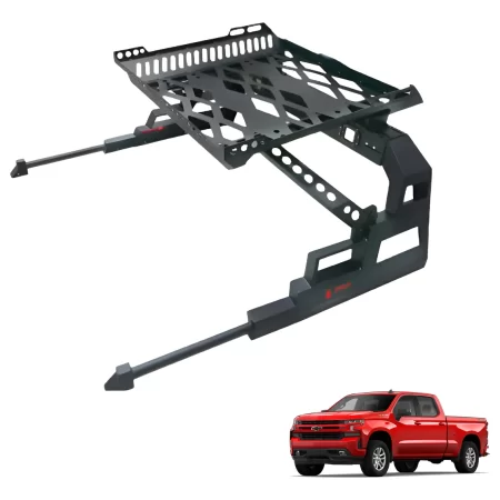 Roll Bar C/ Canastilla Y Pasamanos Para Silverado 2014-2020