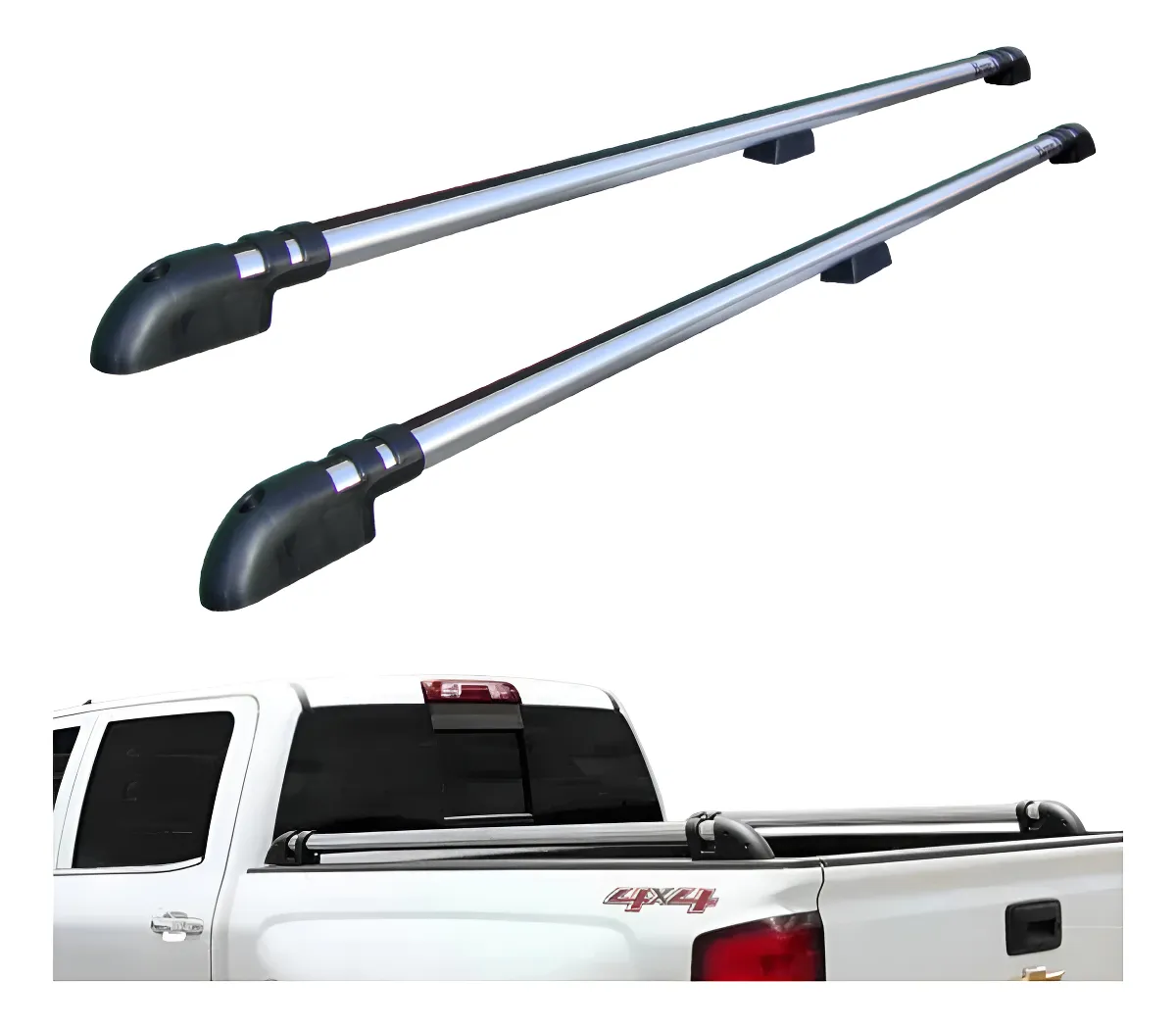 Barras Pasamanos Bronx Para Sierra Pick Up Aluminio 179 Cm - Image 1