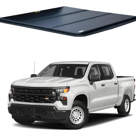 Tapa Batea Tri Fold Premium Silverado 2019-2022 Doble Cabina