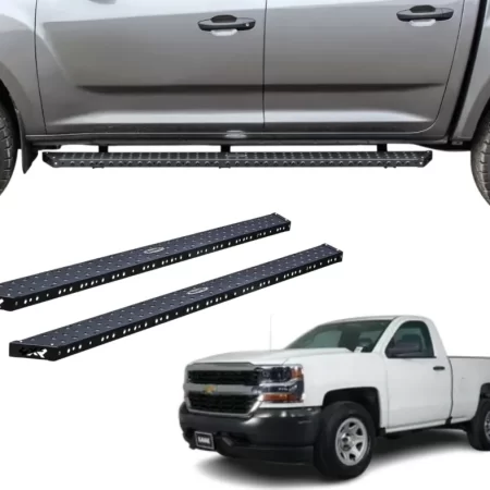 Estribos Bronx 4xr Para Chevrolet Silverado 2014-2018 Cab Se