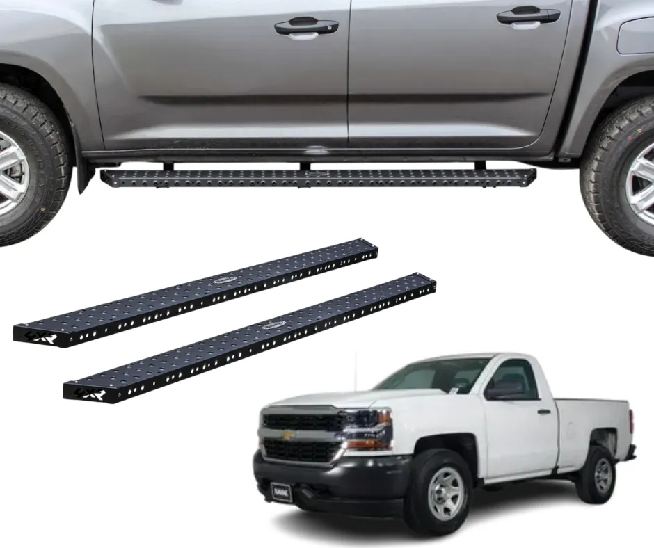 Estribos Bronx 4xr Para Chevrolet Silverado 2014-2018 Cab Se - Image 1