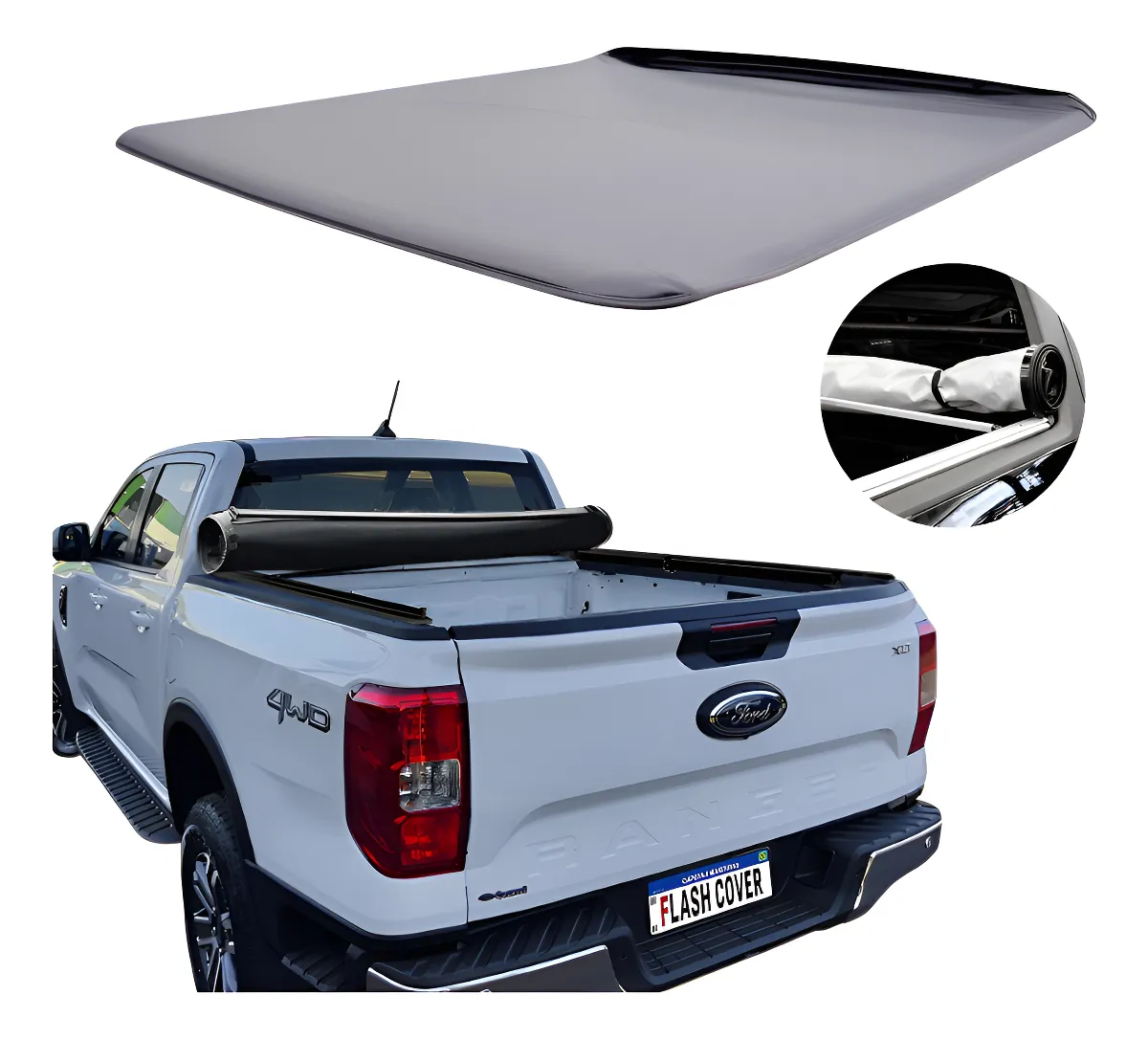 Tapa Cubre Batea Lona Saveiro 10-20 Big Country Doble Cabina - Image 1