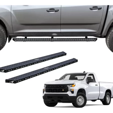 Estribos Bronx 4xr Para Chevrolet Heavy Duty 3 Ton 2001-2010
