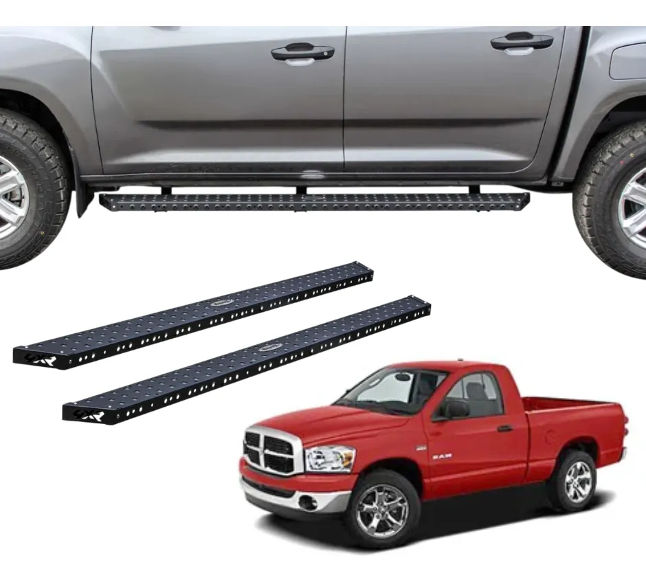 Estribos Bronx 4xr Para Dodge Ram 2002-2008 Cabina Sencilla - Image 1