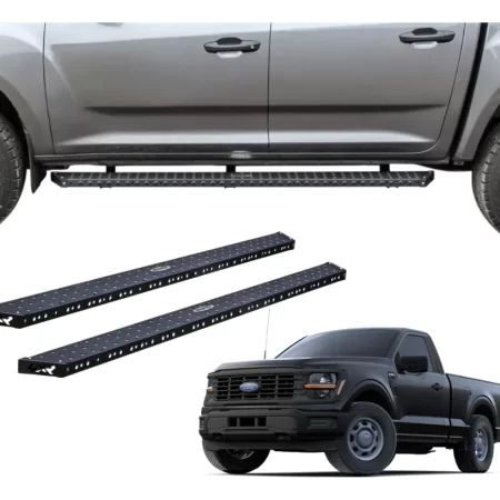 Estribos Bronx 4xr Ford Lobo/f150 2015-2024 Cabina Sencilla