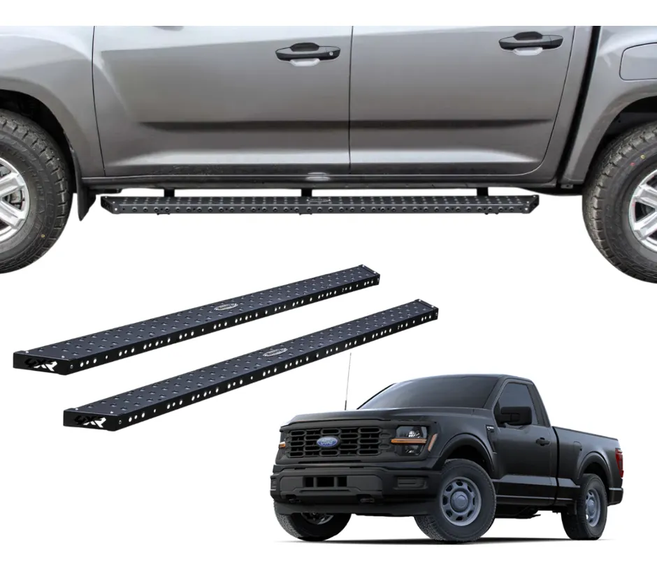Estribos Bronx 4xr Ford Lobo/f150 2015-2024 Cabina Sencilla - Image 1