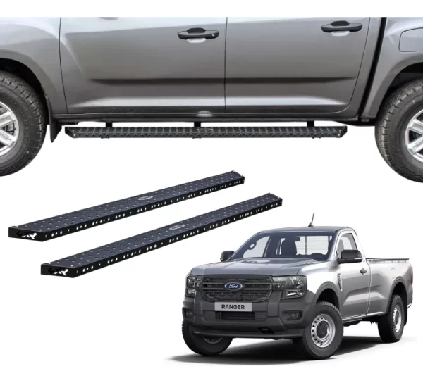 Estribos Bronx 4xr Ford Ranger 2015-2020 Cabina Sencilla