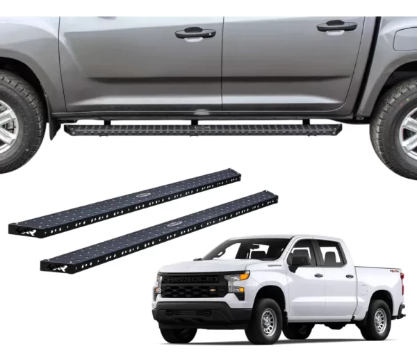 Estribos Bronx 4xr Chevrolet Silverado 2007-2013 Doble Cab