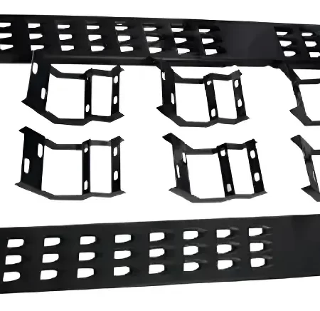 Estribos Negros F-150 Lobo Thermor Platinium 2015 2025