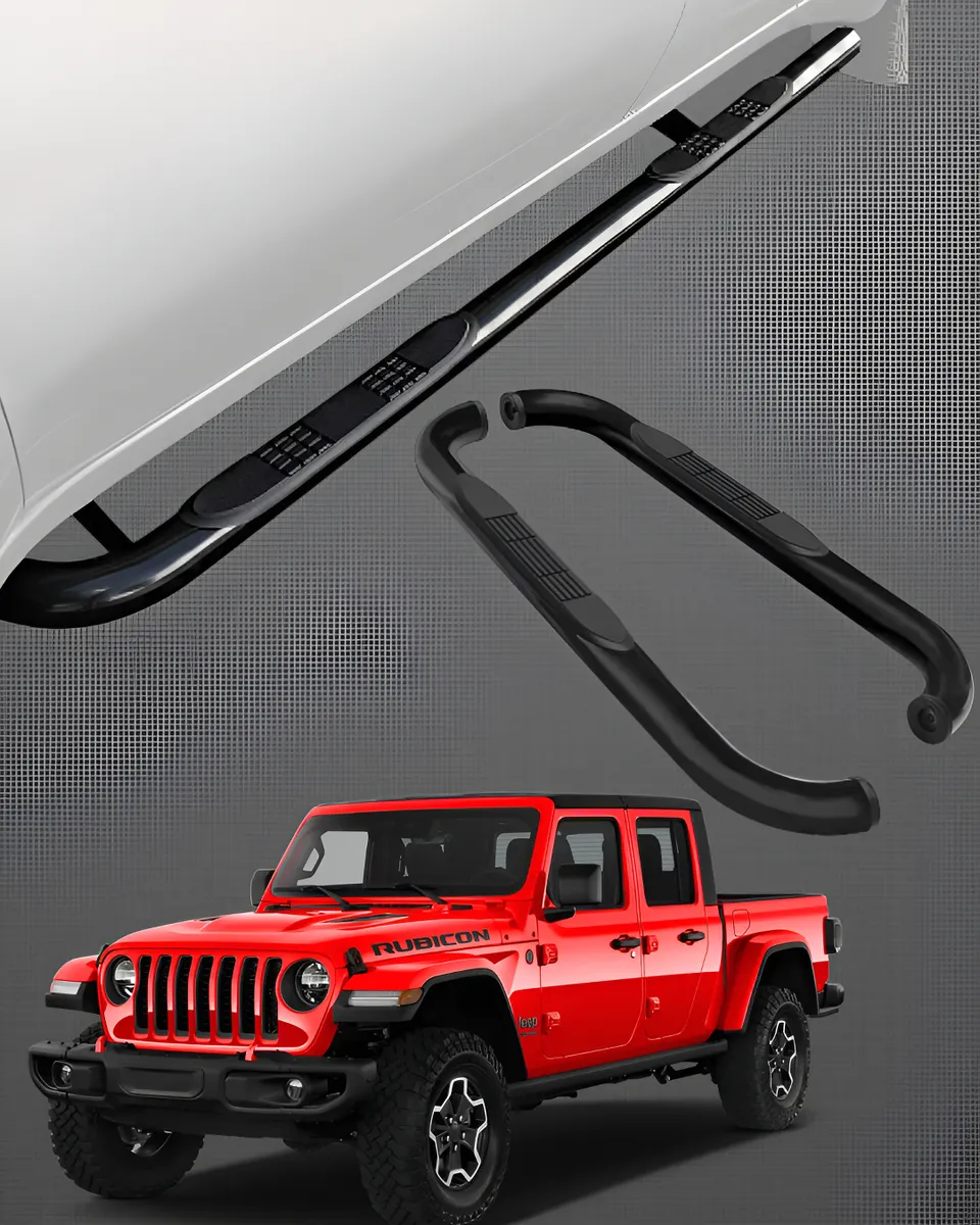 Estribos Tubulares Para Jeep Jt Gladiator 2020 - 2025 - Image 1