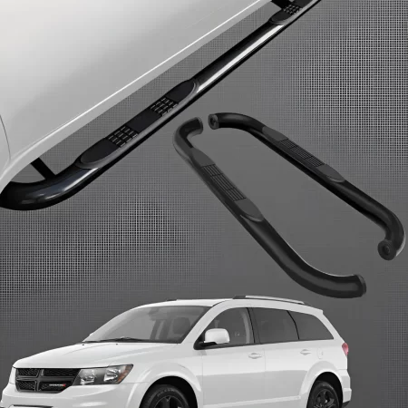 Estribos Tubulares Para Dodge Journey 2008 - 2020 Negros