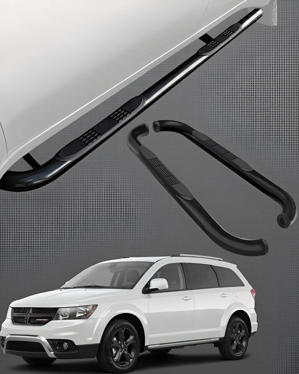Estribos Tubulares Para Dodge Journey 2008 - 2020 Negros - Image 1