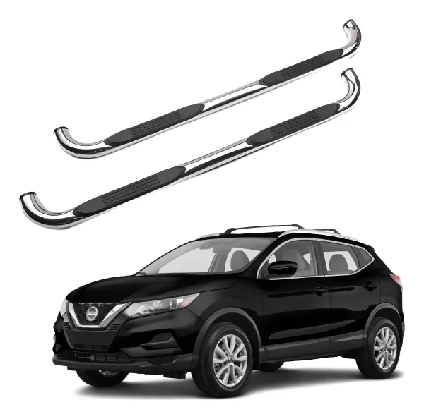 Estribos Redondos Nissan Rogue 2014 - 2020 Acero Inox