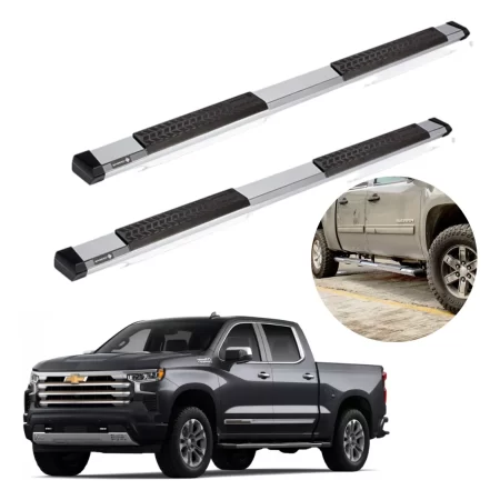 Estribos Serie 500 Para Cheyenne 2014 - 2018 Doble Cabina