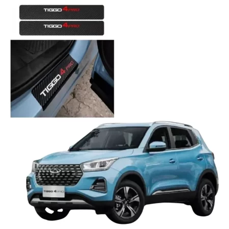 Sticker Protección De Estribos Puertas Chirey Tiggo 4 Pro