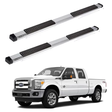 Estribos Serie 500 Para Ford Super Duty 2015 - 2022 Dob Cab