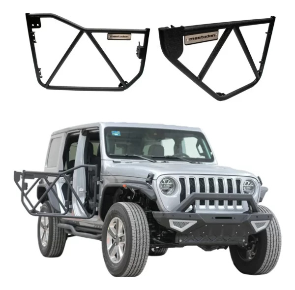 Set Puertas Tubulares Jrz Jeep Jt Gladiator 2020 - 2023