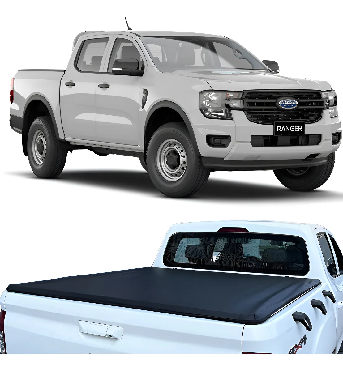 Tapa Cubre Batea Capota De Lona Para Ford Ranger 2023 - 2024 - Image 1