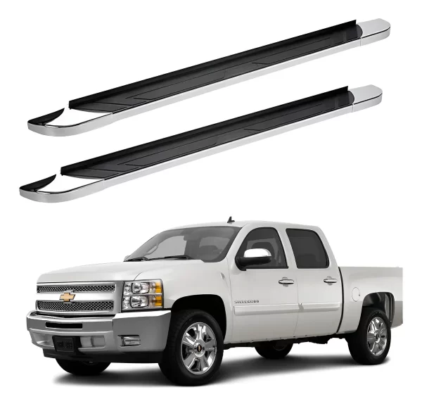 Estribos Regal Chevrolet Cheyenne  2007 - 2013 Doble Cabina