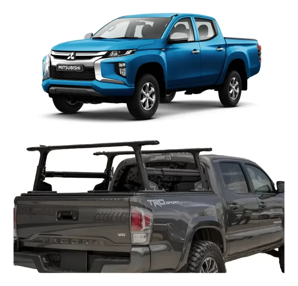 Barras Portaequipaje Rack Carga Mitsubishi L200 2015 - 2023