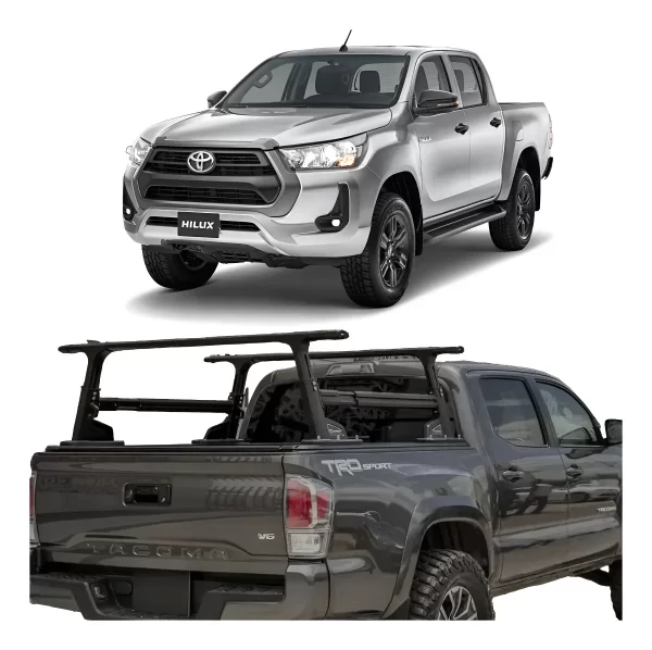 Barras Portaequipaje Rack De Carga Toyota Hilux 2015 - 2023