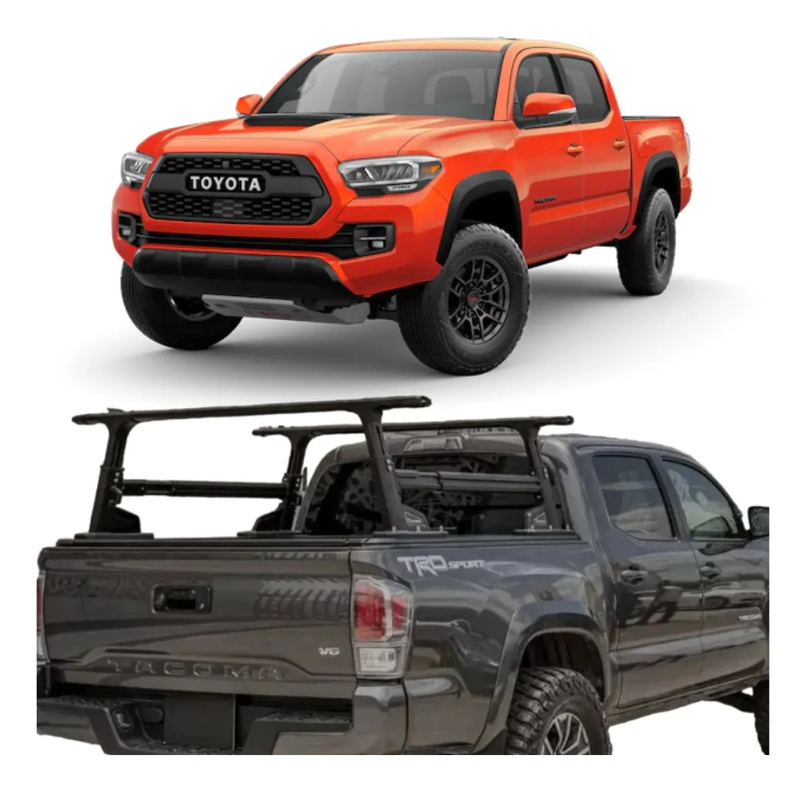 Barras Portaequipaje Rack De Carga Toyota Tacoma 2015 - 2023 - Image 1