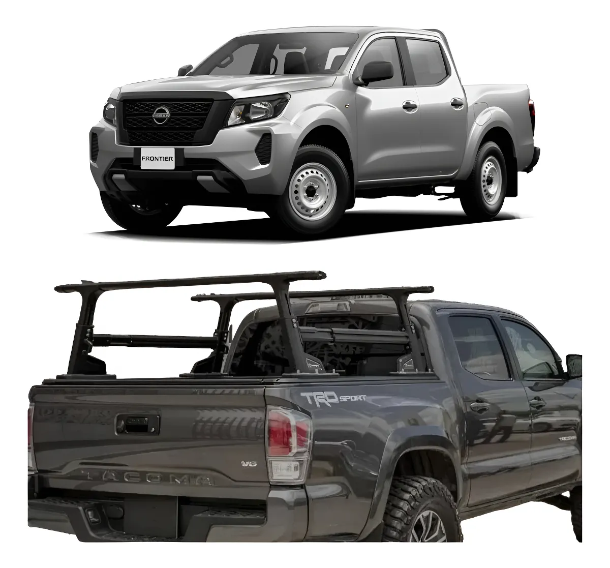 Barras Portaequipaje Rack De Carga Nissan Np300 Frontier - Image 1