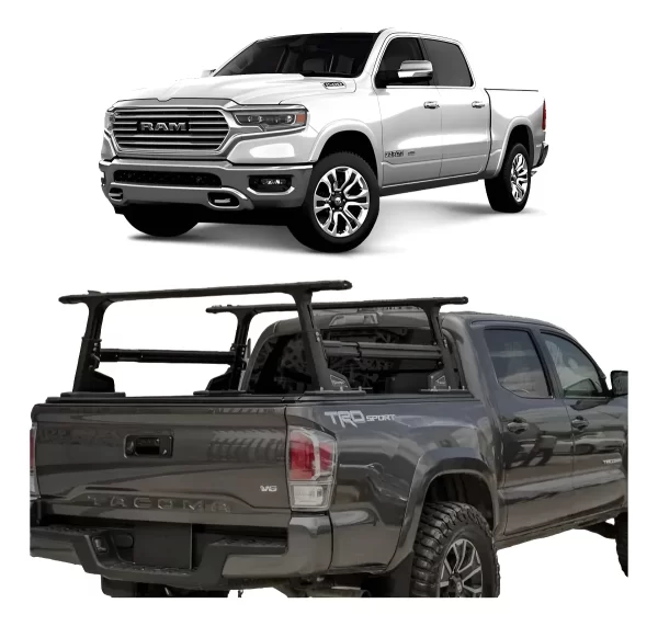 Barras Portaequipaje Rack De Carga Ram 1500 2009 - 2023
