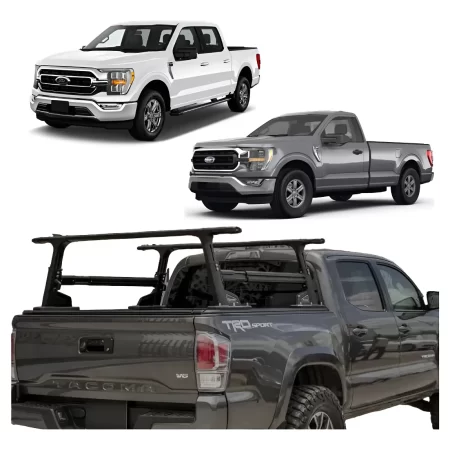 Barras Portaequipaje Rack Carga Ford F150 Lobo 2015 - 2023