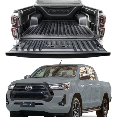 Bed Liner Sobre Riel Toyota Hilux 2016 - 2024 Doble Cabina