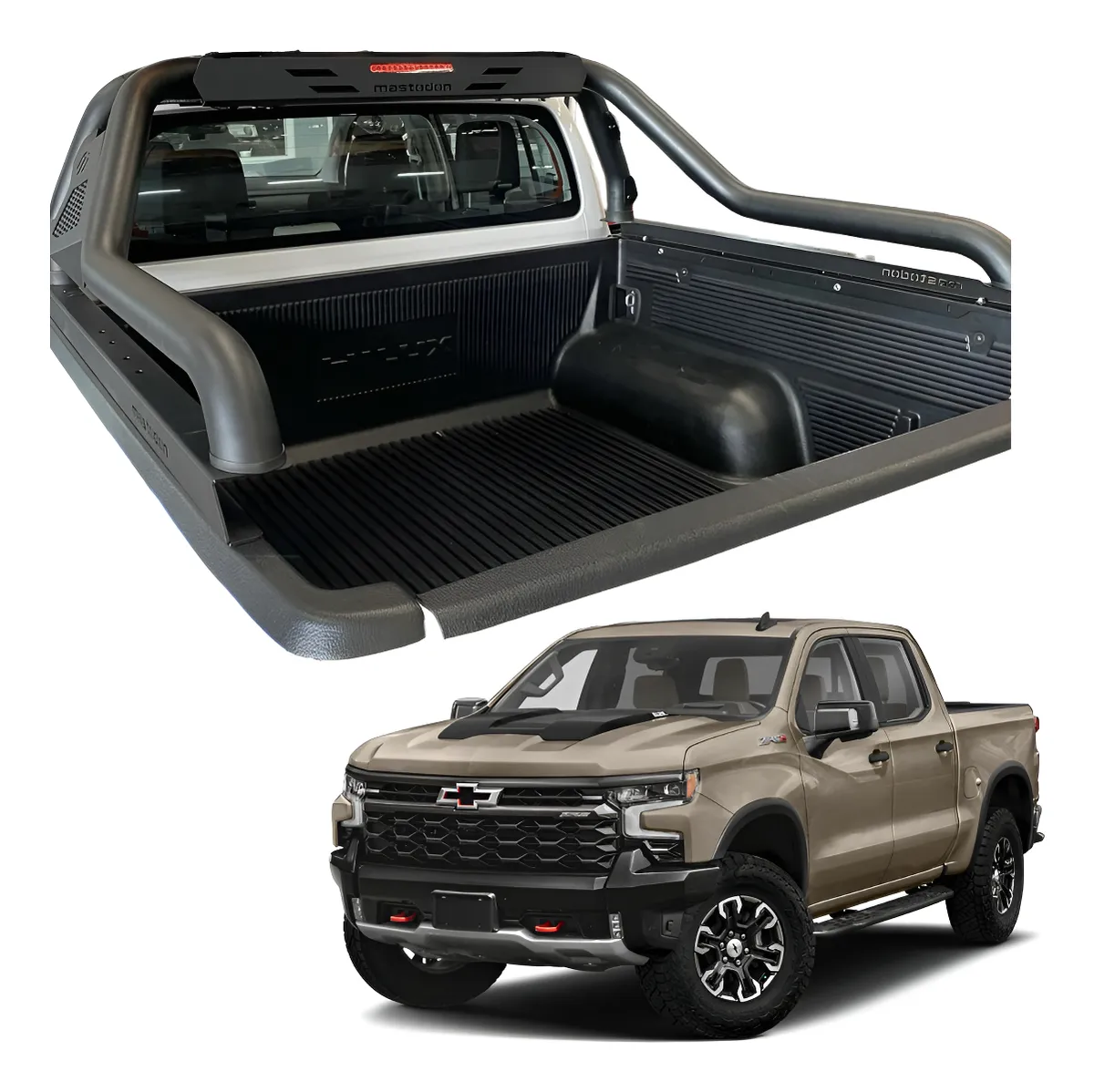 Roll Bar Rage Pasamanos Chevrolet Silverado 2019 - 2023 - Image 1