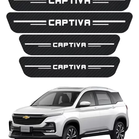 Protección De Estribos 4 Puertas Genérico Captiva