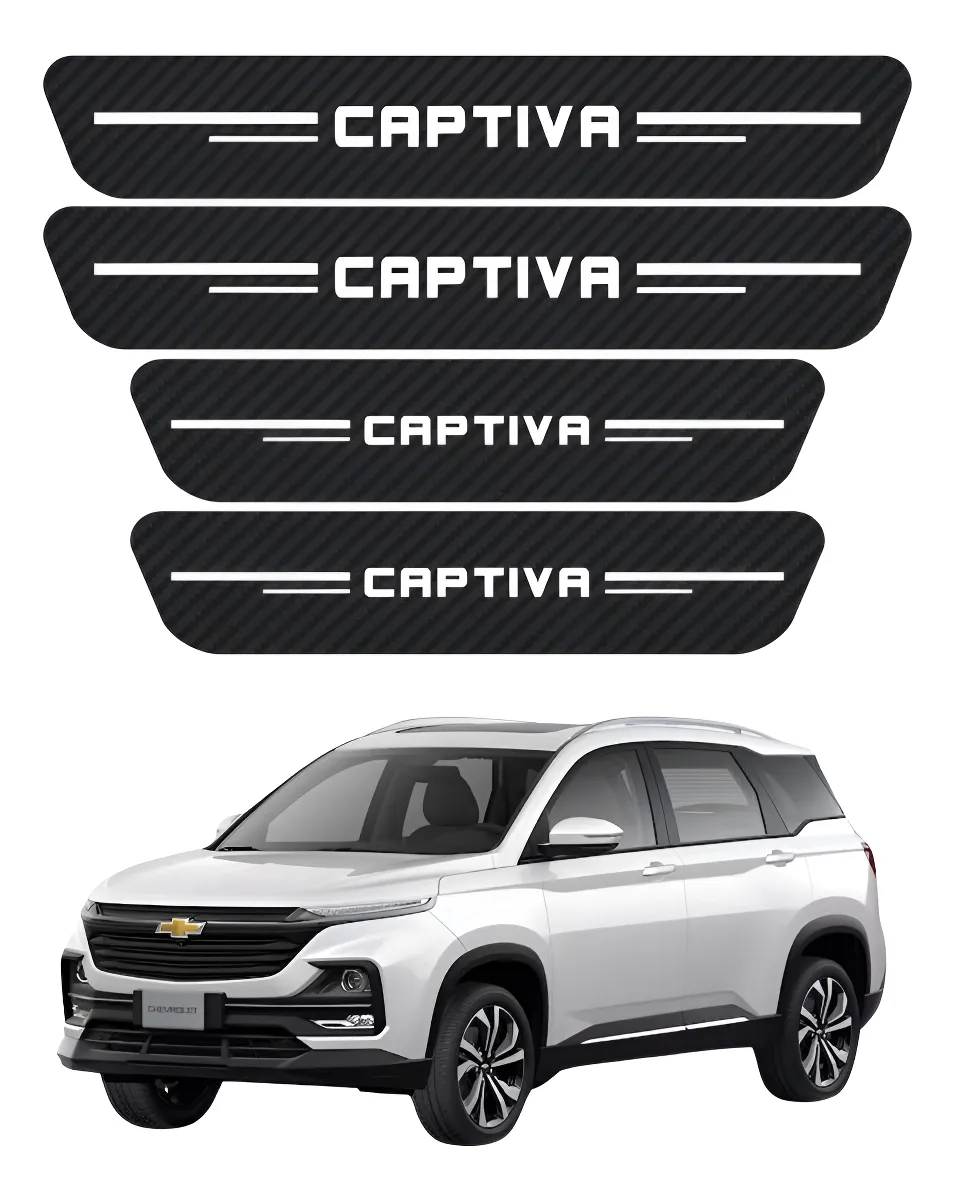 Protección De Estribos 4 Puertas Genérico Captiva - Image 1