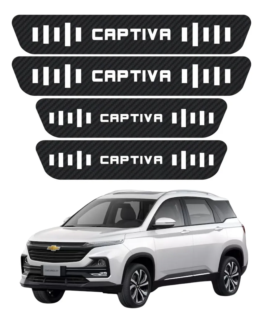 Protección De Estribos 4 Puertas Genérico Captiva - Image 1