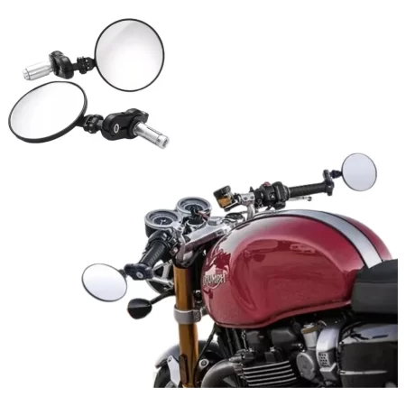Espejos Retrovisores Universal Para Motocicleta Mictuning