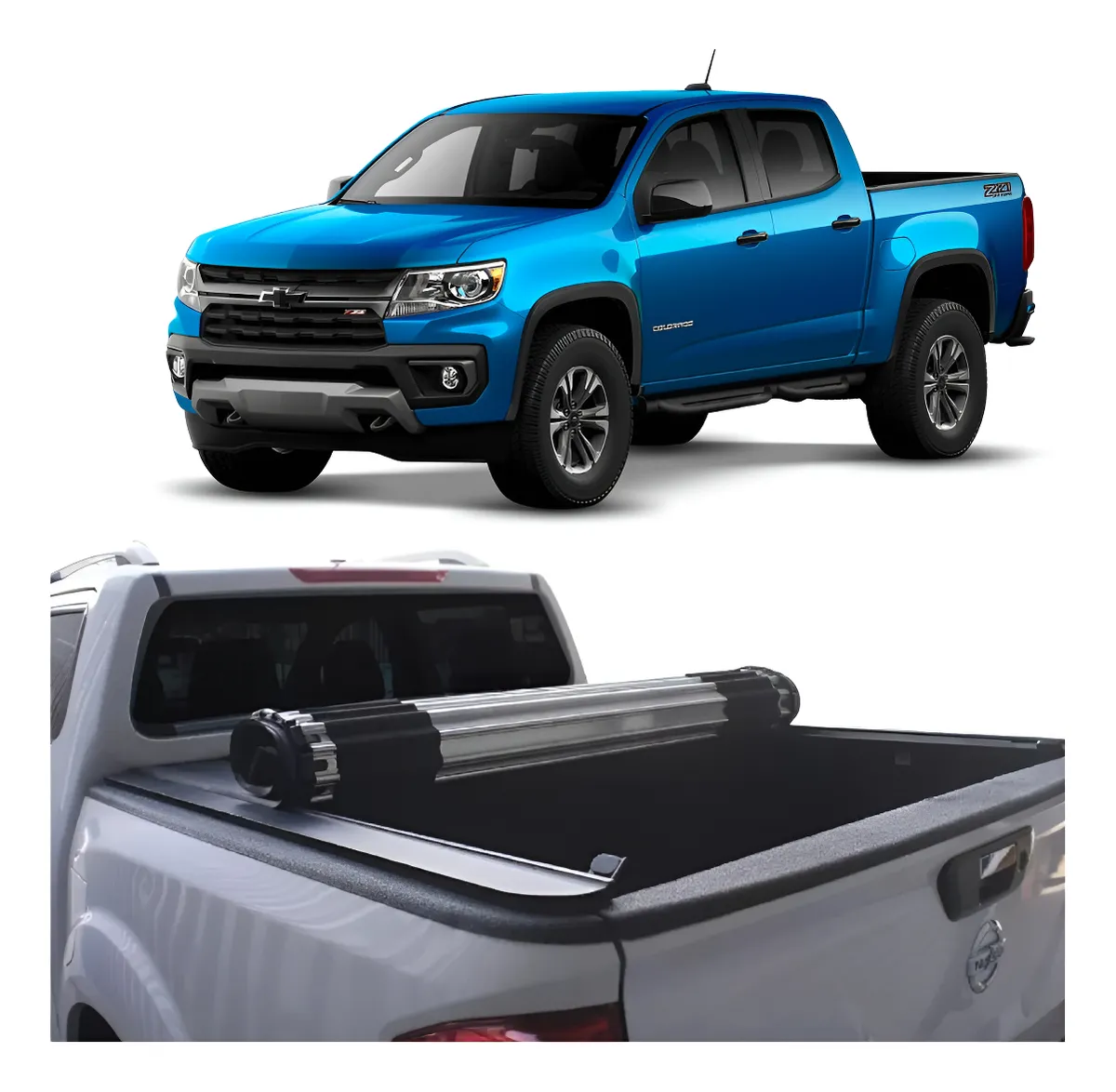 Tapa Cubre Batea Roll Up Para Chevrolet Colorado 2016 - 2022 - Image 1