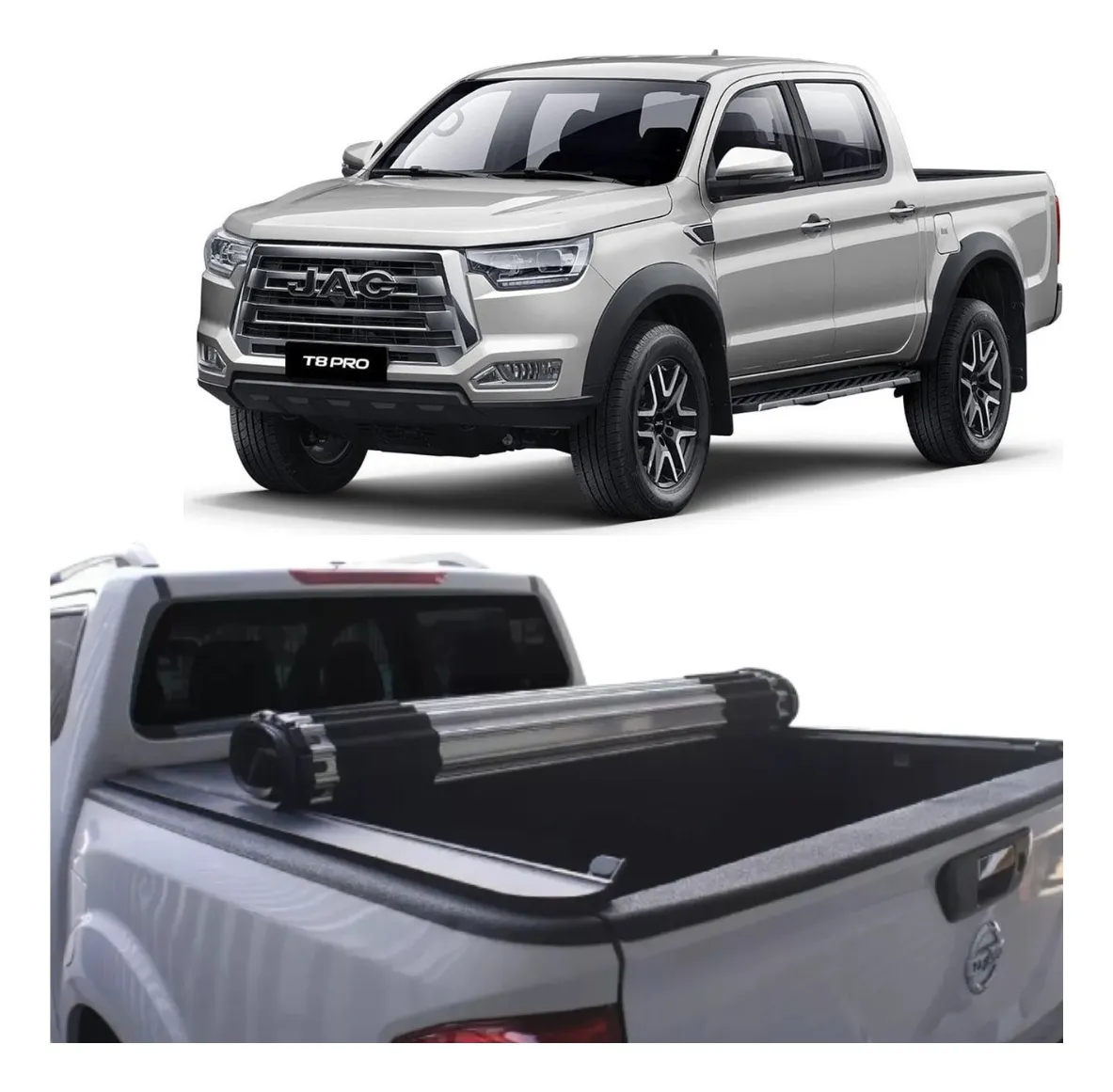 Tapa Cubre Batea Roll Up Para Jac Frison T8 2020 - 2024 + - Image 1