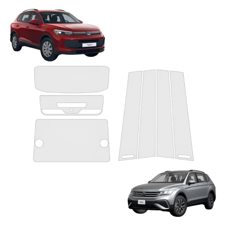 Kit Completo Protector Ppf Para Tiguan Volkswagen 2024