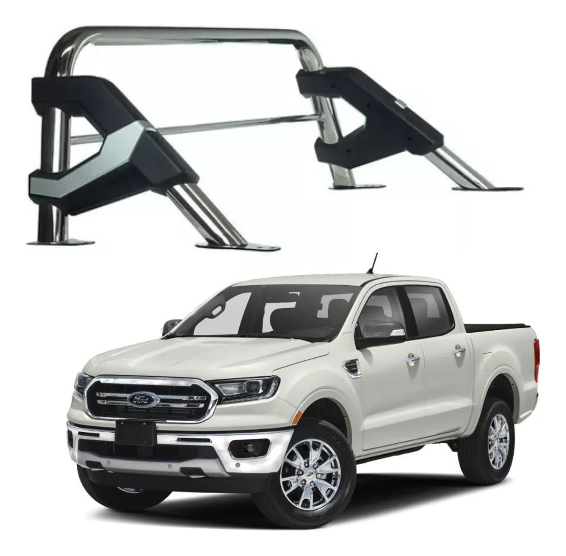 Roll Bar Elite Acero Inoxidable Para Ranger 2013 - 2022 - Image 1