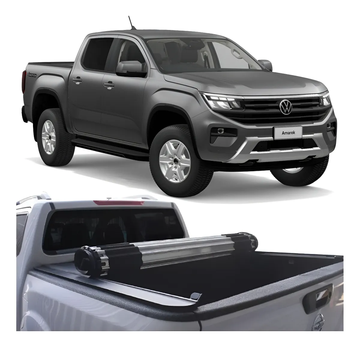 Tapa Cubre Batea Roll Up Volkswagen Amarok 2010 - 2023 - Image 1