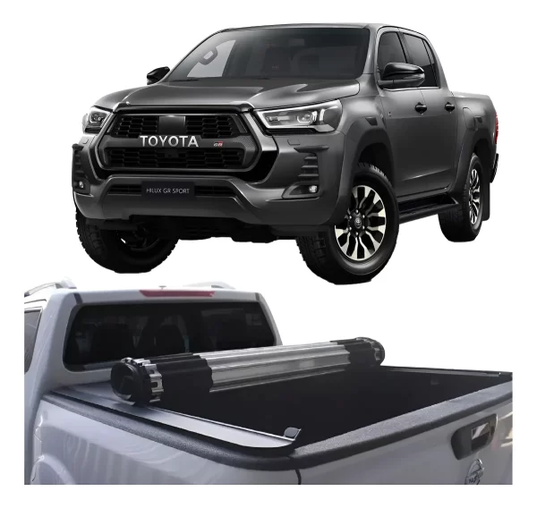 Tapa Cubre Batea Roll Up Para Toyota Hilux 2016 - 2024