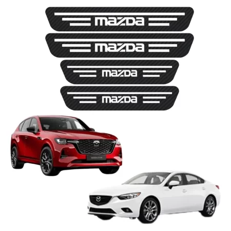 Sticker Protección Bl De Estribos 4 Puertas Para Mazda