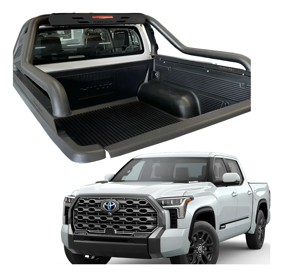 Roll Bar Rage Pasamanos Para Toyota Tundra 2007 - 2023 - Image 1