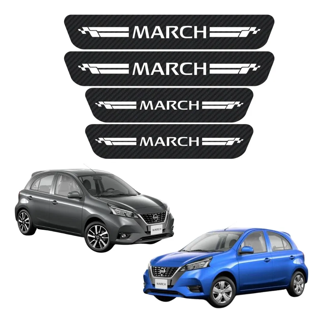 Cinta Protectora Bl Embellecedora Estribos Para Nissan March - Image 1