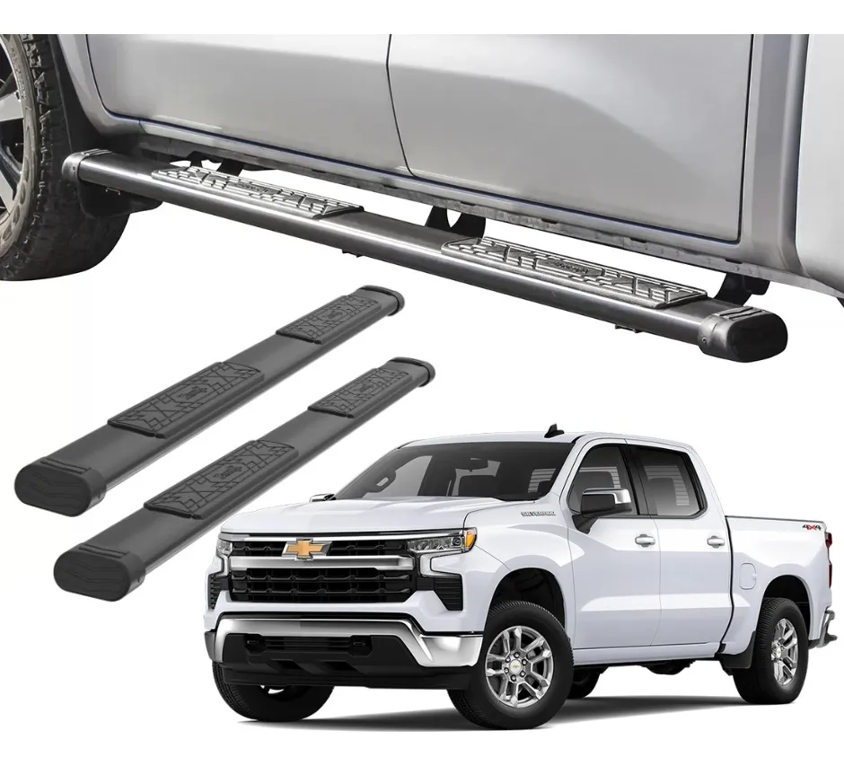 Estribos Bronx Chevrolet Silverado 2023 - 2024 Doble Cabina - Image 1