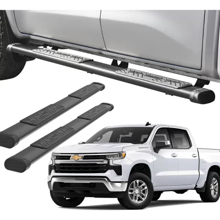 Estribos Bronx Para Chevrolet Silverado 2024 Doble Cabina