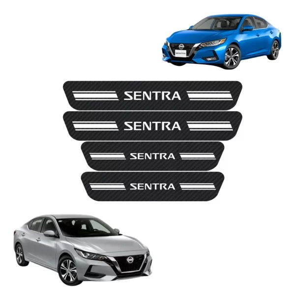 Cinta Protectora Embellecedora Estribos Para Nissan Sentra