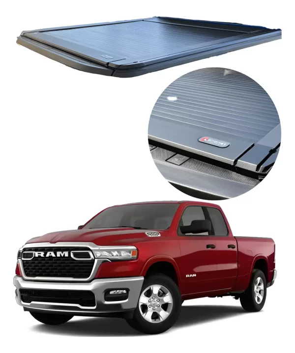 Tapa Retractil Electrica Para Ram 1500 Y 2500 2009 - 2025