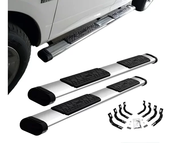 Estribos Bronx Ford Lobo F-150 Doble Cabina 2020-2021 Cromo
